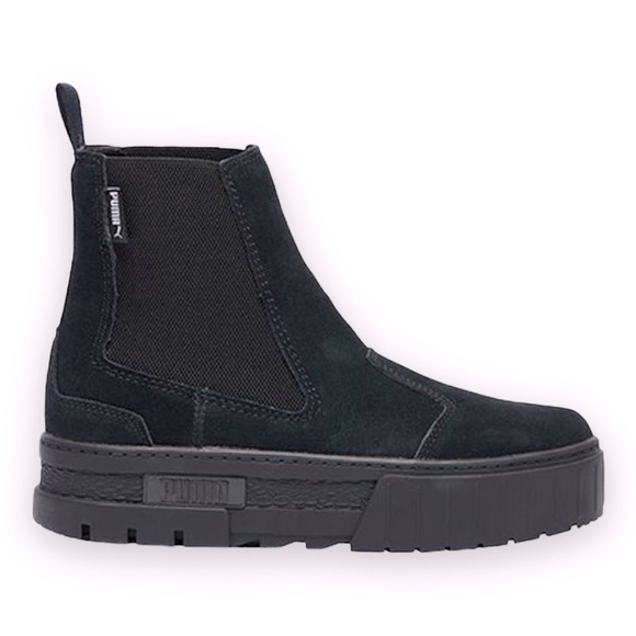 PUMA Mayze Chunky Lug Sole Chelsea Suede Boots - Picture 2 of 11